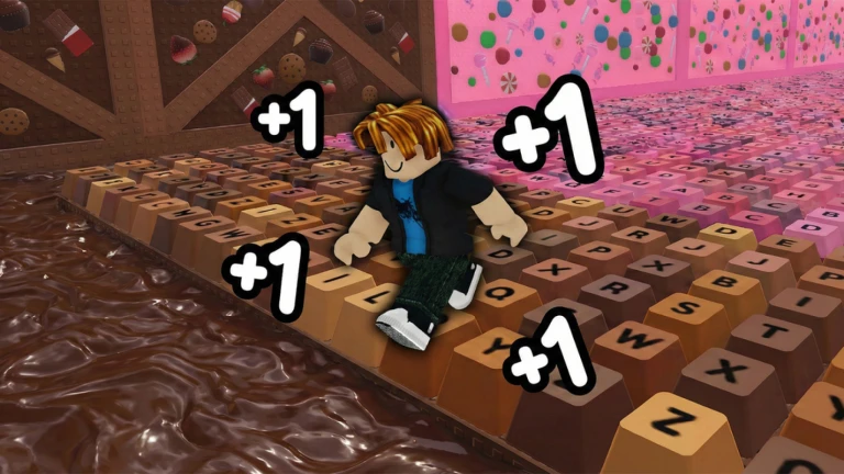 +1 Speed Keyboard Escape - candy and chocolate keyboard world